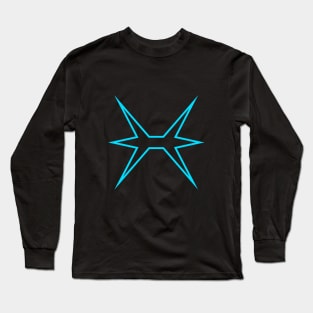 Zodiac Sign: Pisces (Outline) Long Sleeve T-Shirt